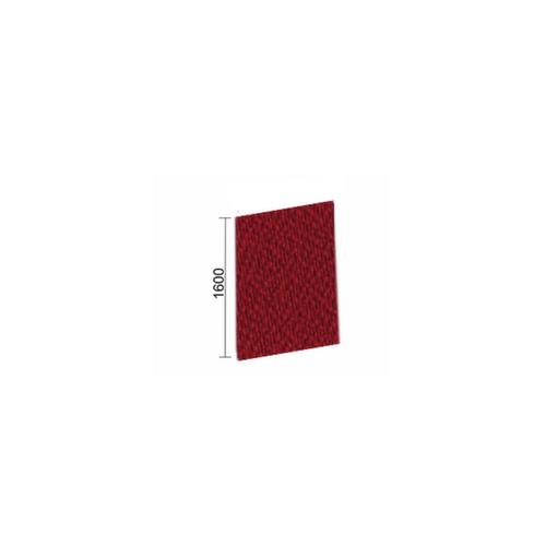 Gera Geluiddempende scheidingswand Pro ProfiLine, hoogte x breedte 1600 x 1200 mm, wand rood