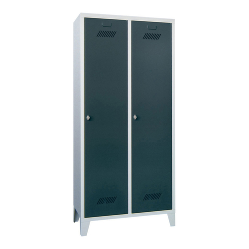 PAVOY Garderobekast Basis met 2 vakken, vakbreedte 400 mm