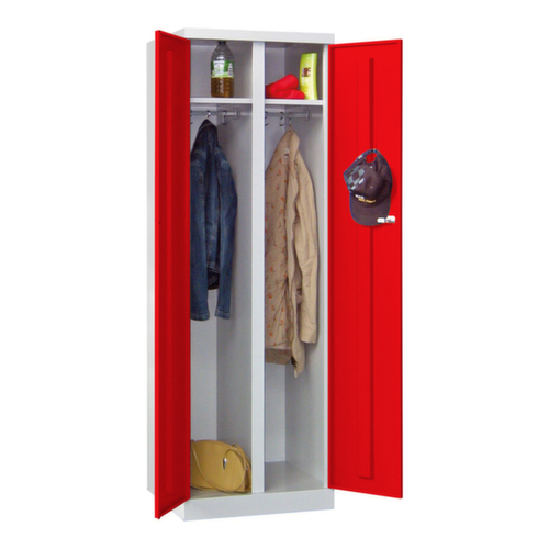 PAVOY Kleding/linnenkast Basis Plus met 2 compartimenten, vakbreedte 300 mm