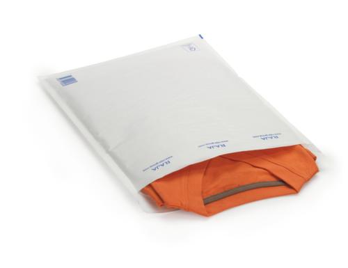 Witte envelop met luchtkussens