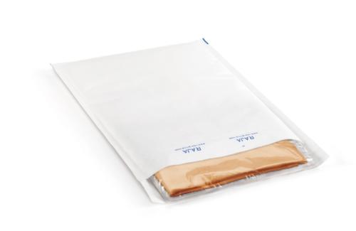 Witte envelop met luchtkussens