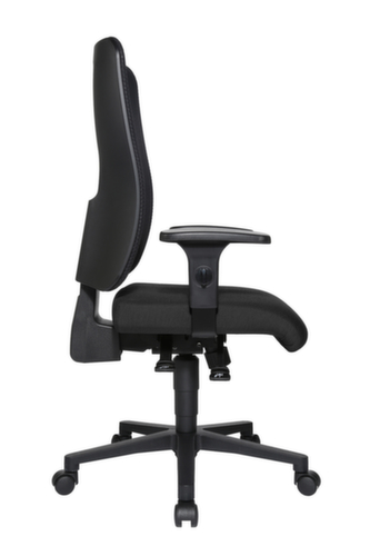 Topstar Bureaustoel Open X (N) met mesh rugleuning, rugleuning met netbekleding, zwart