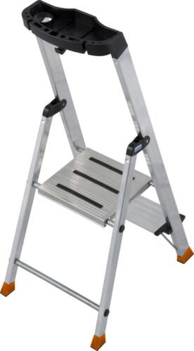 Krause Trapladder PlusLine Monto® Sepuro, 2 extra diepe geribbelde treden