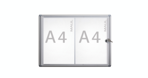 MAUL Wandvitrine MAULextraslim voor binnenshuis