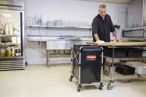 Rubbermaid In-/uitklapbare wasgoedwagen X-Cart