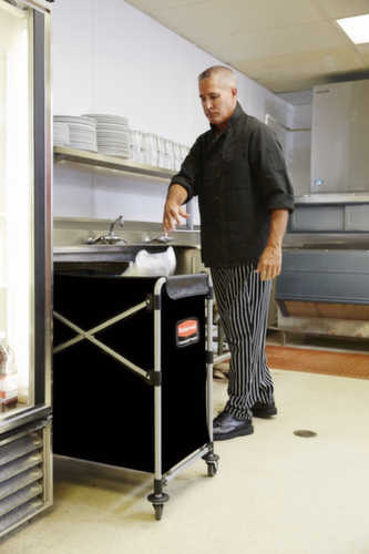 Rubbermaid In-/uitklapbare wasgoedwagen X-Cart