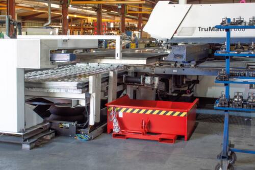 Bauer Mini-kiepbak met extreem lage stortkant