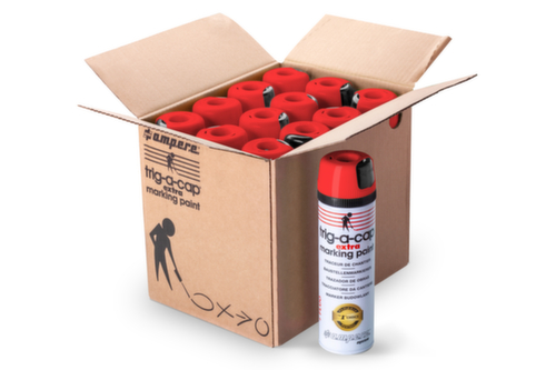 a.m.p.e.r.e. Markeerspray trig-a-cap EXTRA, rood
