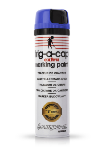 a.m.p.e.r.e. Markeerspray trig-a-cap EXTRA, blauw