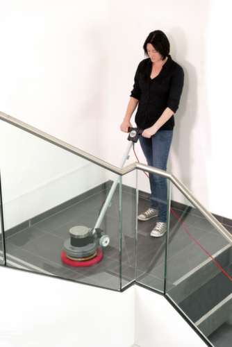 Orbitale-eenschijfsmachine EEM 13 R met schrob- en shamponeerborstel