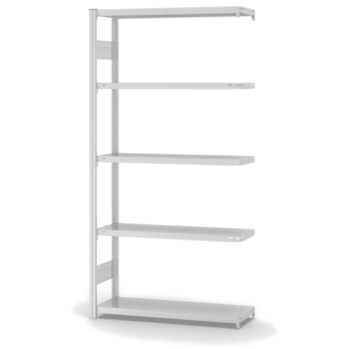 hofe Traversestelling in standaard uitvoering, hoogte x breedte x diepte 2000 x 1010 x 335 mm, 5 legborden