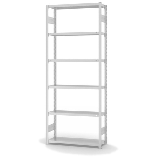 hofe Traversestelling in standaard uitvoering, hoogte x breedte x diepte 2500 x 1060 x 335 mm, 6 legborden