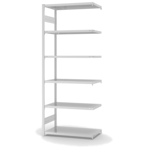 hofe Traversestelling in standaard uitvoering, hoogte x breedte x diepte 2500 x 1010 x 535 mm, 6 legborden