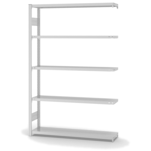 hofe Traversestelling in standaard uitvoering, hoogte x breedte x diepte 2000 x 1310 x 335 mm, 5 legborden