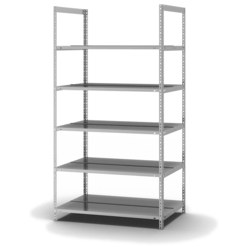 hofe Inschroefbare vijlplank voor gebruik aan beide zijden, 5 vloer, met corrosiebeschermende zinklaag