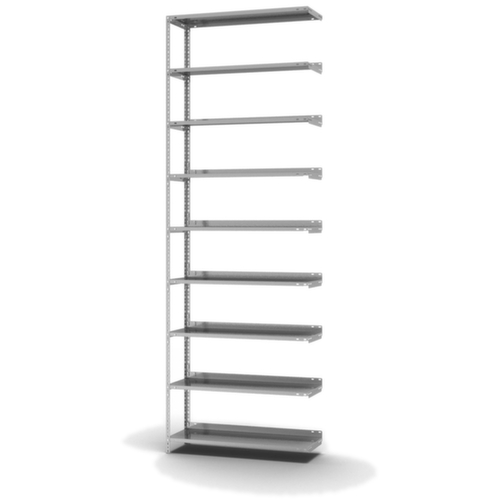 hofe Schroefstelling voor dossiers aanbouwsectie, 9 vloer, met corrosiebeschermende zinklaag