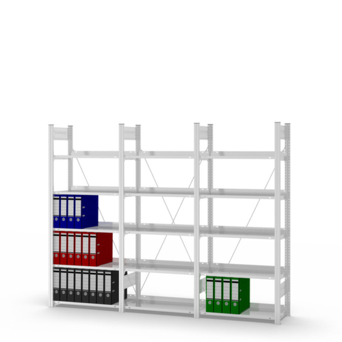 hofe Inhaakstelling voor dossiers, 5 vloer, RAL7035 lichtgrijs