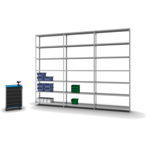 hofe Schroefstelling aanbouwsectie, 7 vloer, met corrosiebeschermende zinklaag