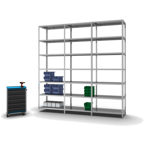 hofe Schroefstelling aanbouwsectie, 7 vloer, met corrosiebeschermende zinklaag