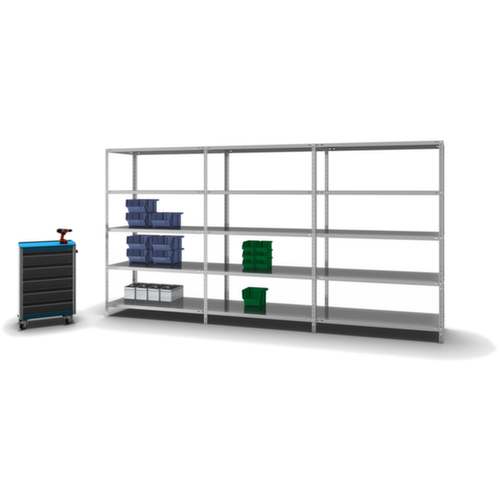 hofe Schroefstelling aanbouwsectie, 5 vloer, met corrosiebeschermende zinklaag