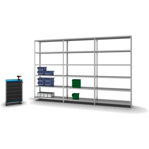 hofe Schroefstelling, 6 vloer, met corrosiebeschermende zinklaag