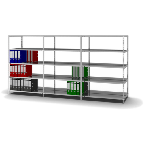 hofe Inschroefbare vijlplank voor gebruik aan beide zijden, 5 vloer, met corrosiebeschermende zinklaag