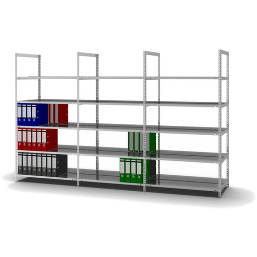 hofe Inschroefbare vijlplank voor gebruik aan beide zijden, 5 vloer, met corrosiebeschermende zinklaag