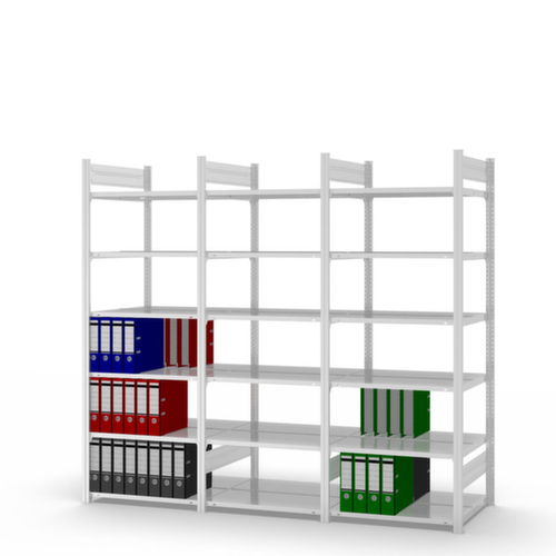 hofe Boutloos vijlrek Bevestigingsgebied voor gebruik aan beide zijden, 5 vloer, RAL7035 lichtgrijs