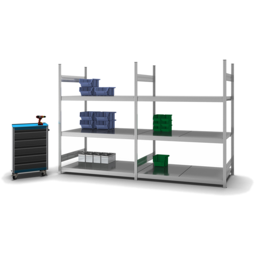 hofe Breedvakstelling met stalen legborden