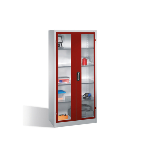 C+P Gereedschapskast ERGO met openslaande vensterdeuren, breedte 930 mm