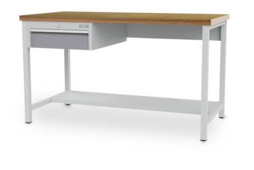 Bedrunka + Hirth Werkbank, 1 lade, 1/2 legbord