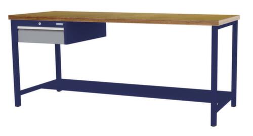 Bedrunka + Hirth Werkbank, 1 lade, 1/2 legbord