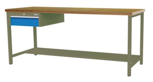 Bedrunka + Hirth Werkbank, 1 lade, 1/2 legbord