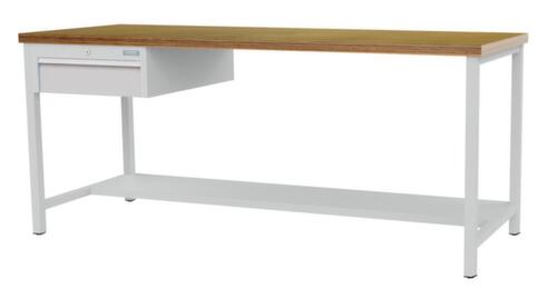 Bedrunka + Hirth Werkbank, 1 lade, 1/2 legbord