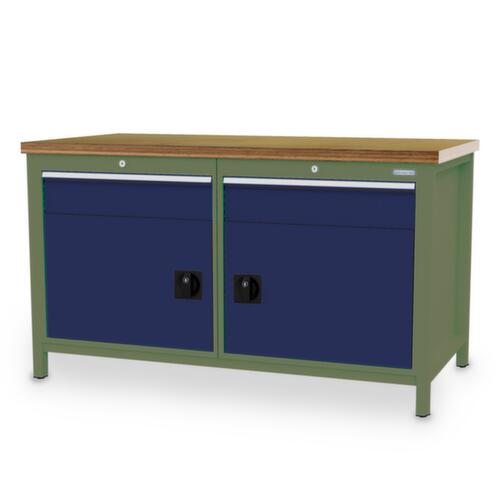 Bedrunka + Hirth Werkbank, 2 laden, 2 kasten