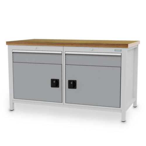 Bedrunka + Hirth Werkbank, 2 laden, 2 kasten