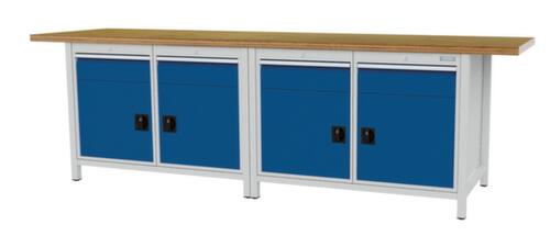 Bedrunka + Hirth Werkbank, 4 laden, 4 kasten