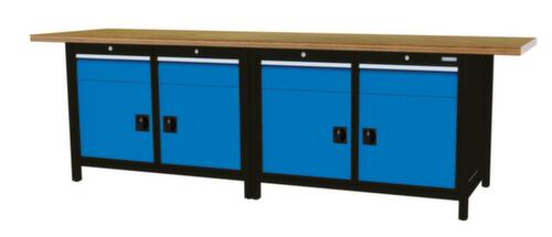 Bedrunka + Hirth Werkbank, 4 laden, 4 kasten