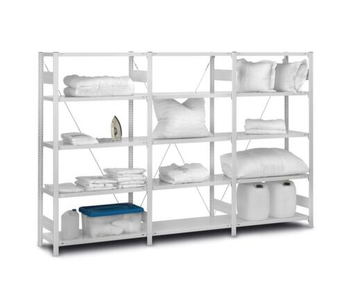 hofe Antibacteriële stelling AntiBac®, hoogte x breedte x diepte 2000 x 1060 x 635 mm, 5 legborden