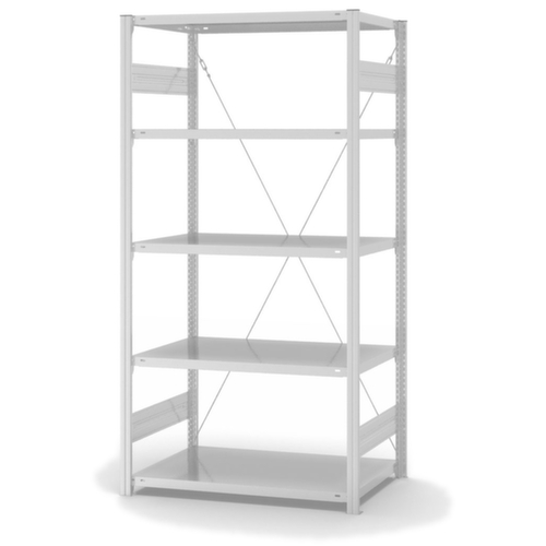 hofe Antibacteriële stelling AntiBac®, hoogte x breedte x diepte 2000 x 1060 x 635 mm, 5 legborden