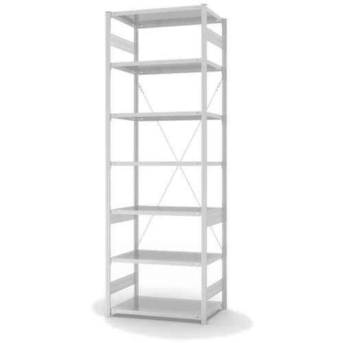 hofe Antibacteriële stelling AntiBac®, hoogte x breedte x diepte 3000 x 1060 x 635 mm, 7 legborden