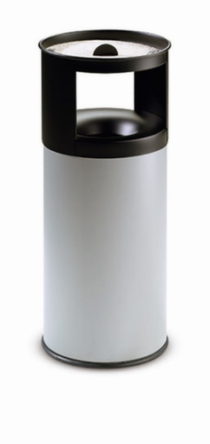 Combi-asbak FLORENZ, grijs