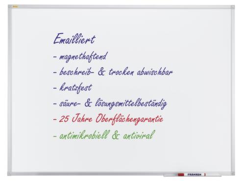 Franken antimicrobieel whiteboard X-tra!Line®, hoogte x breedte 600 x 900 mm