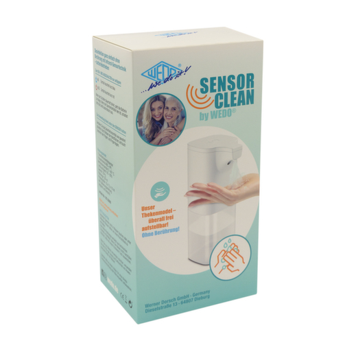 WEDO Dispenser voor desinfectiemiddel SENSOR CLEAN, met infraroodsensor