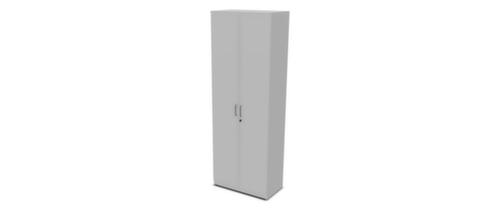 Nowy Styl Kantoorkast met openslaande deuren E10 met garderobe, 6 ordnerhoogten
