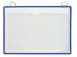 dJois Hangende folderhouder DIN A4, DIN A4, frame met metalen oog