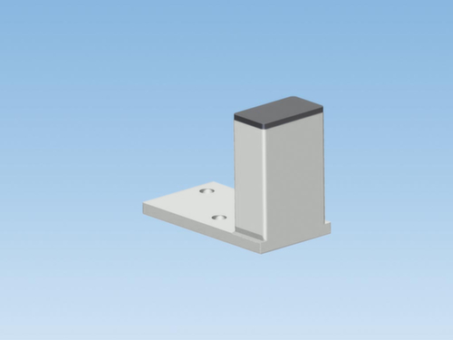 Einde bericht voor scheidingswandsysteem, hoogte 2200 mm