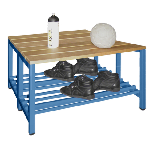 PAVOY Kleedkamerbank Basis met houten strips