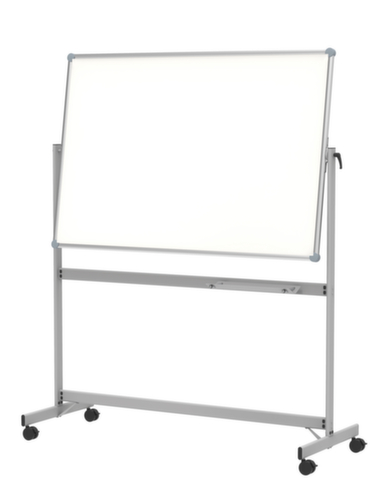 MAUL Mobiel draaibaar whiteboard MAULpro, hoogte x breedte 1950 x 1950 mm