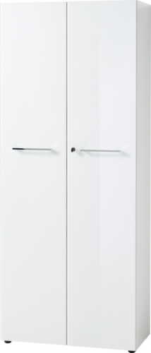 Dossierkast GW-MONTERIA, 5 ordnerhoogten, wit/wit